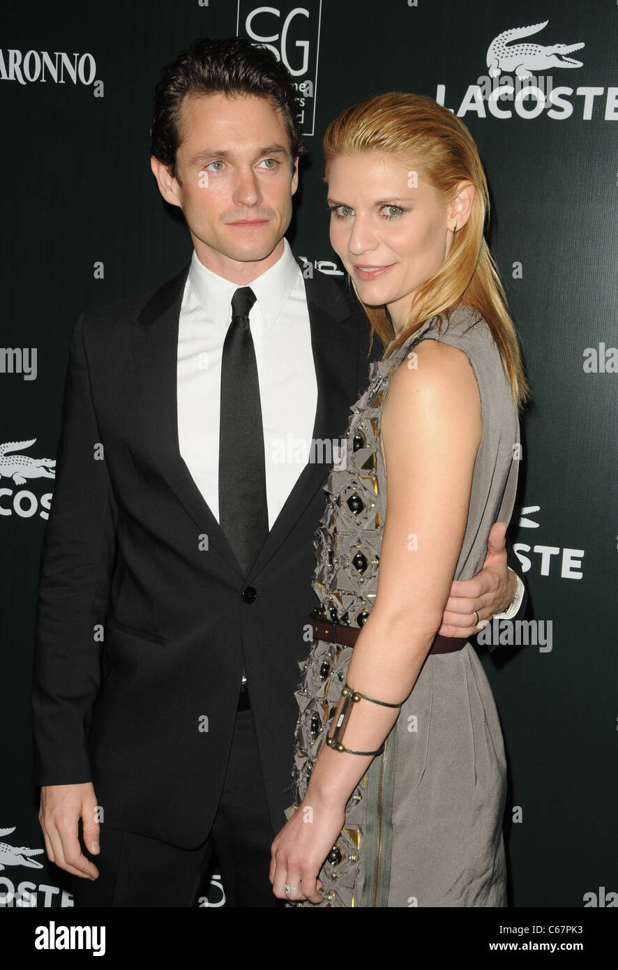 Hugh Dancy, Claire Danes aux arrivées pour 13 e les concepteurs de costumes Guild Awards, Beverly Hilton Hotel, Los Angeles, CA, le 22 février 2011. Photo par : Dee Cercone/Everett Collection Banque D'Images