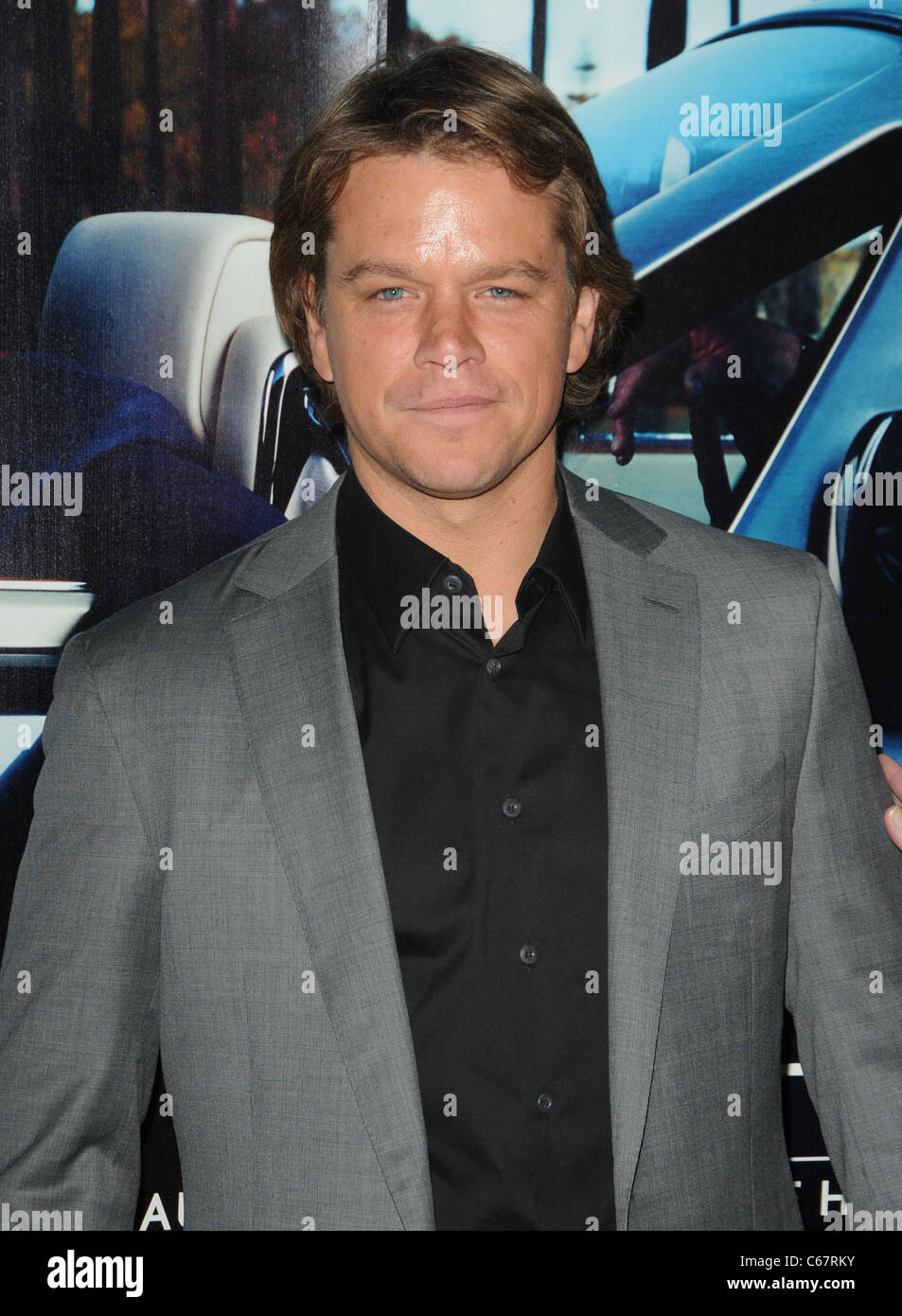 Matt Damon aux arrivées pour sa manière première, le Paramount Theatre, Los Angeles, CA 22 mars 2011. Photo par : Dee Cercone/Everett Collection Banque D'Images