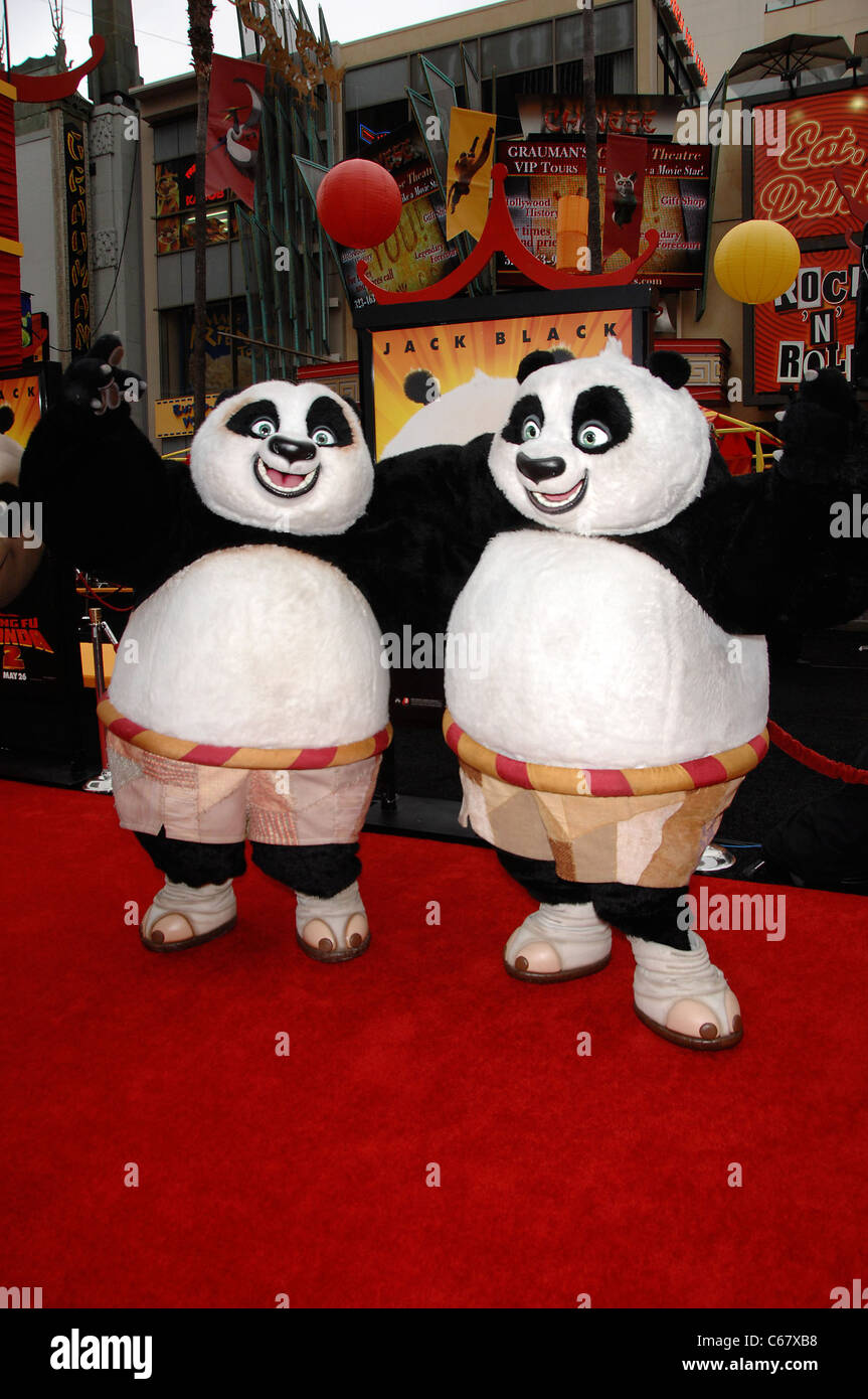 Po au niveau des arrivées pour Kung Fu Panda 2 Premiere, le Grauman's Chinese Theatre, Los Angeles, CA, 22 mai 2011. Photo par : Michael Germana/Everett Collection Banque D'Images