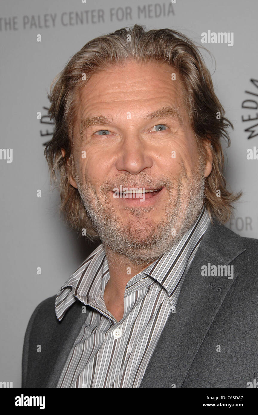 Jeff Bridges en présence de Maître américain pour l'achat de JEFF BRIDGES : THE DUDE demeure, le Paley Center for Media, Los Banque D'Images