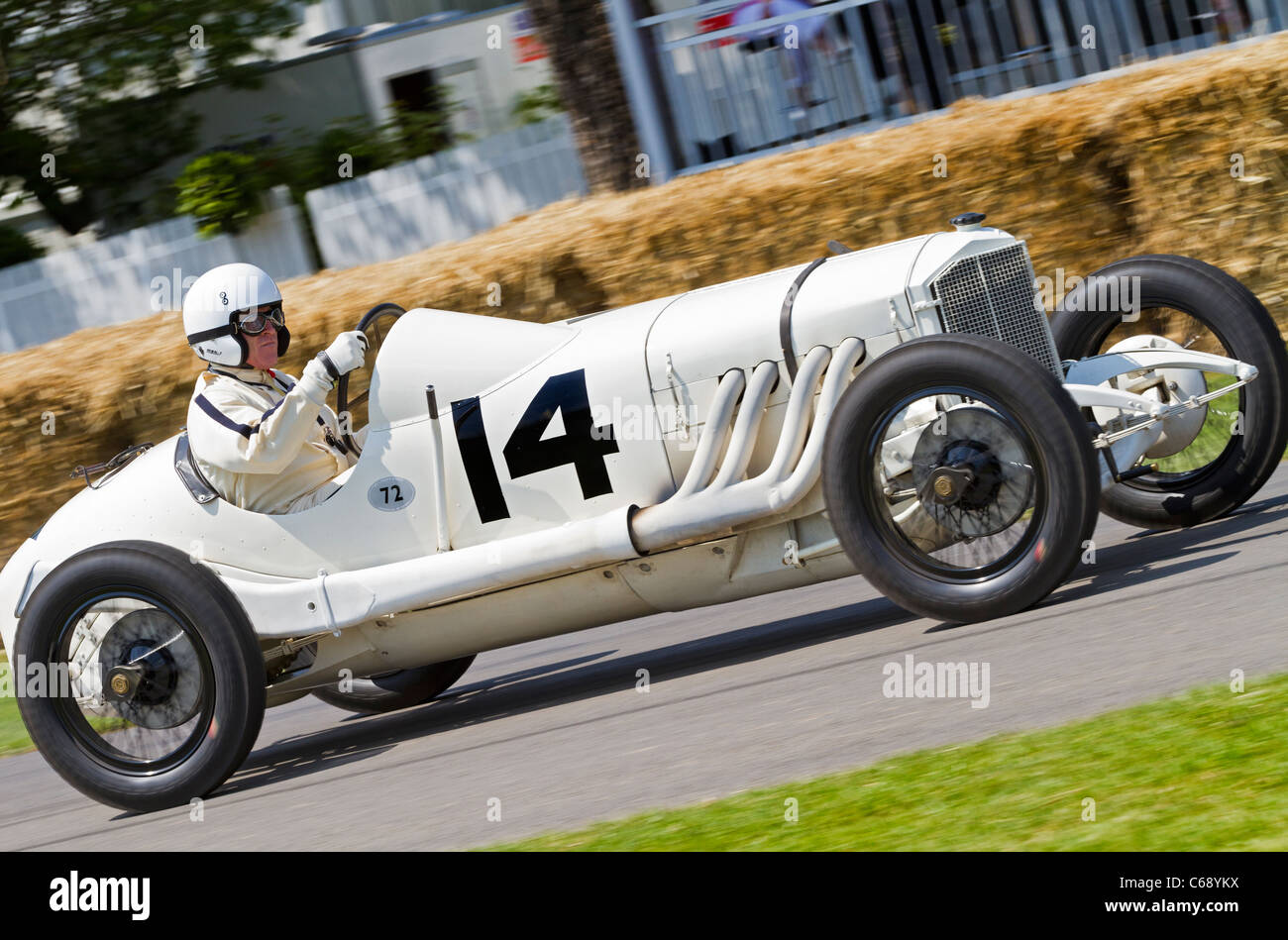 1923 Mercedes Indianapolis au Goodwood Festival of Speed 2011, Sussex, Angleterre, Royaume-Uni. Banque D'Images