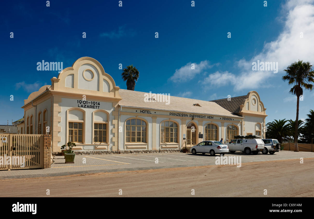 Prinzessin Rupprecht Heim, hôpital militaire historique des forces coloniales allemandes, aujourd'hui, hôtel, Swakopmund, Namibie, Afrique Banque D'Images