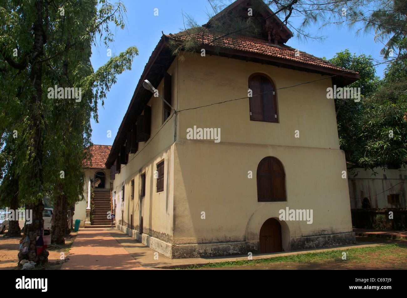 Mattancherry Palace néerlandais ou juif Ville Kochi Kerala Inde du Sud Banque D'Images
