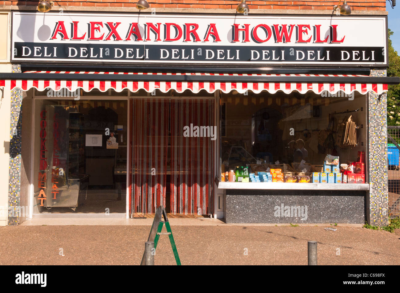 L'Alexandra Howell Deli Shop store au Wells-next-the-sea , Norfolk , Angleterre , Angleterre , Royaume-Uni Banque D'Images