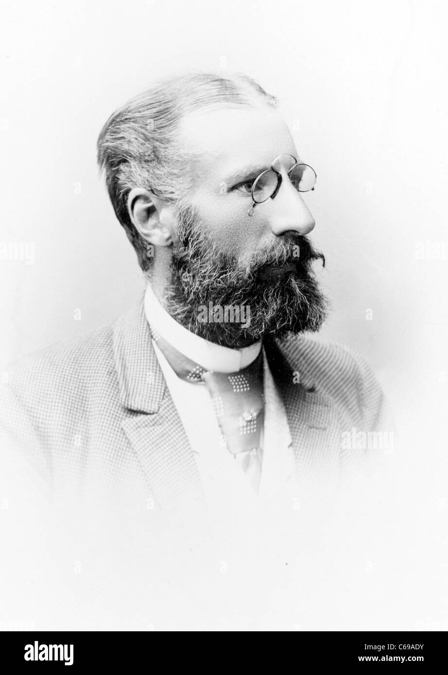 Gustaf Adolf Sellergren, ingénieur suédois Banque D'Images
