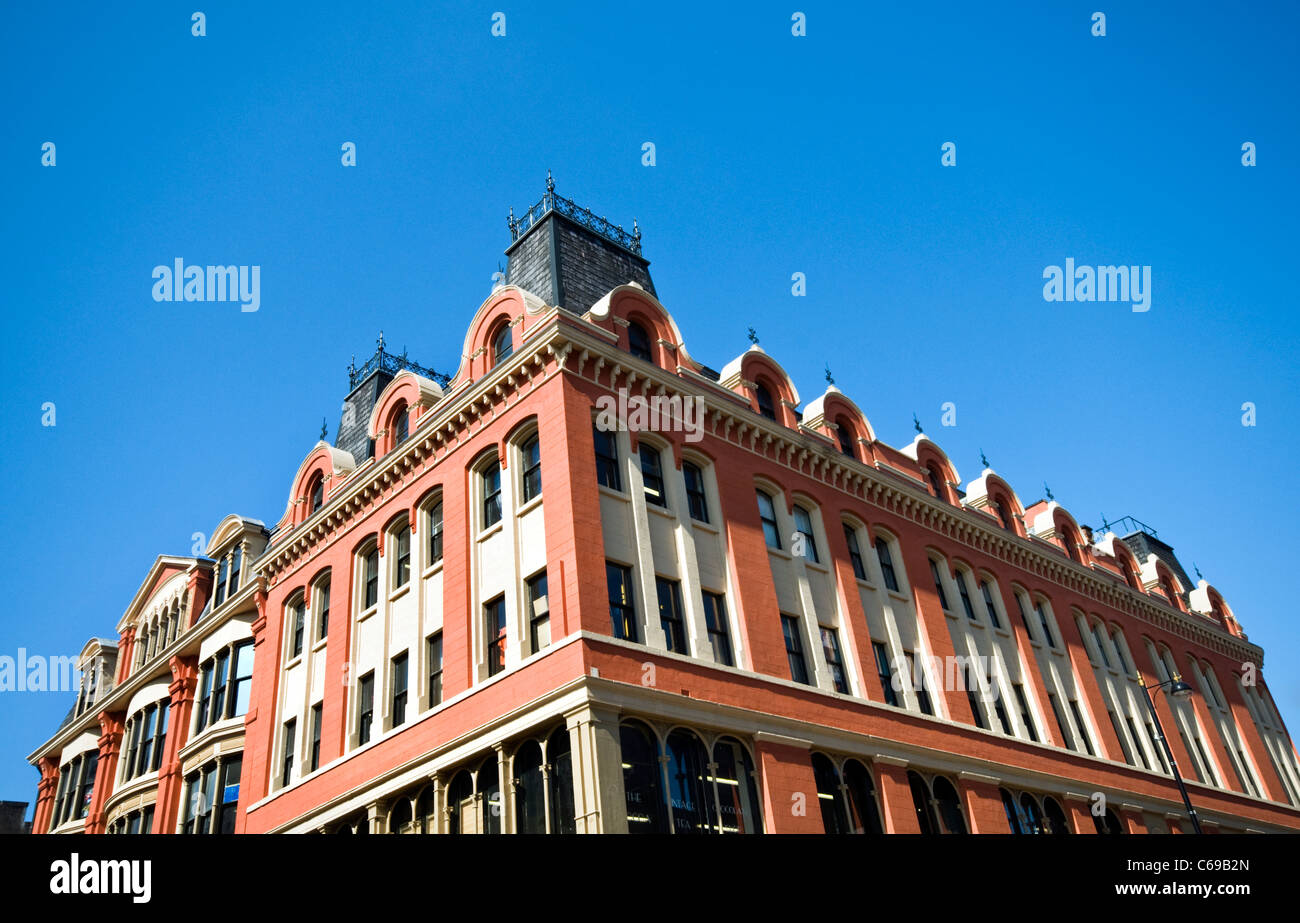 Extérieur de Afflecks marché couvert à la jonction de la rue de l'Église/Tib Street et Dale Street avec Oldham Street, Manchester Royaume-uni Banque D'Images