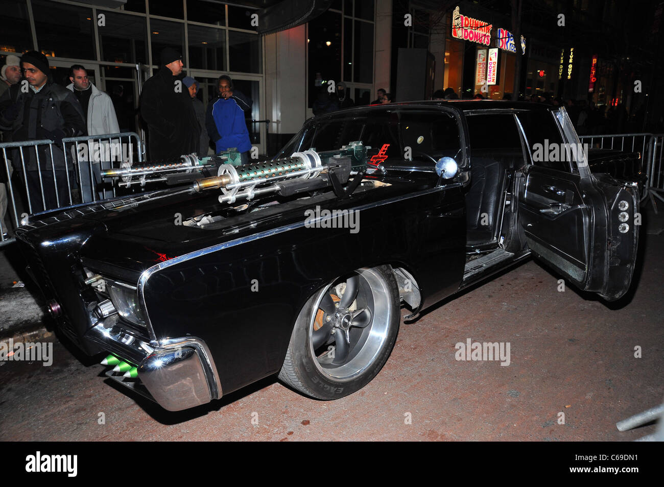 La beauté noire à une apparition publique pour le frelon vert Photo op avec Seth Rogen et la beauté noire Location, AMC 34th Street Theatre, New York, NY Le 6 janvier 2011. Photo par : Gregorio T. Binuya/Everett Collection Banque D'Images