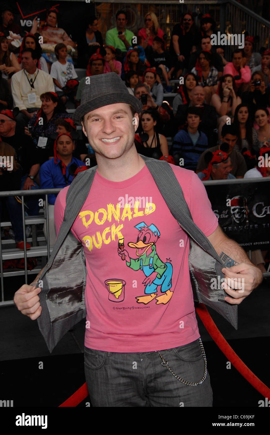 Blake Lewis aux arrivées pour Pirates des Caraïbes : Sur Stranger Tides Premiere, Disneyland, Anaheim, CA, le 7 mai 2011. Photo par : Michael Germana/Everett Collection Banque D'Images