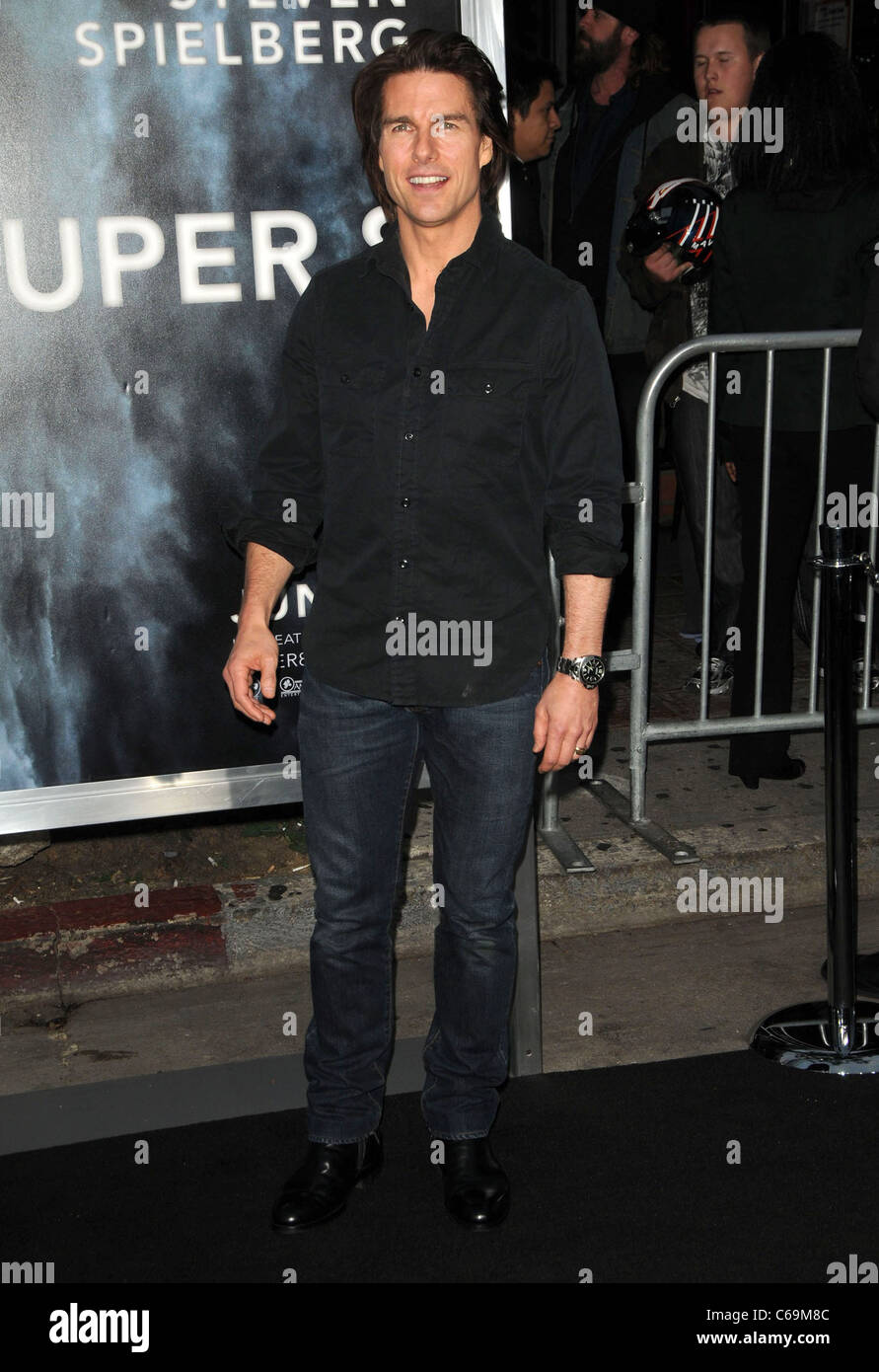 Tom Cruise aux arrivées de SUPER 8 Premiere, Regency Village Theatre, Los Angeles, CA 8 juin 2011. Photo par : Dee Cercone/Everett Collection Banque D'Images