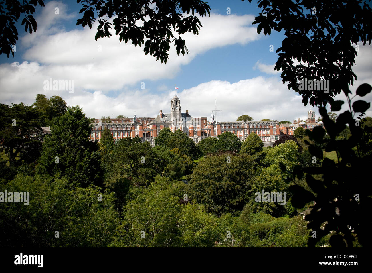 Britania Naval College de Dartmouth, royal naval, marine, College, Dartmouth, BRNC, Britannia Banque D'Images