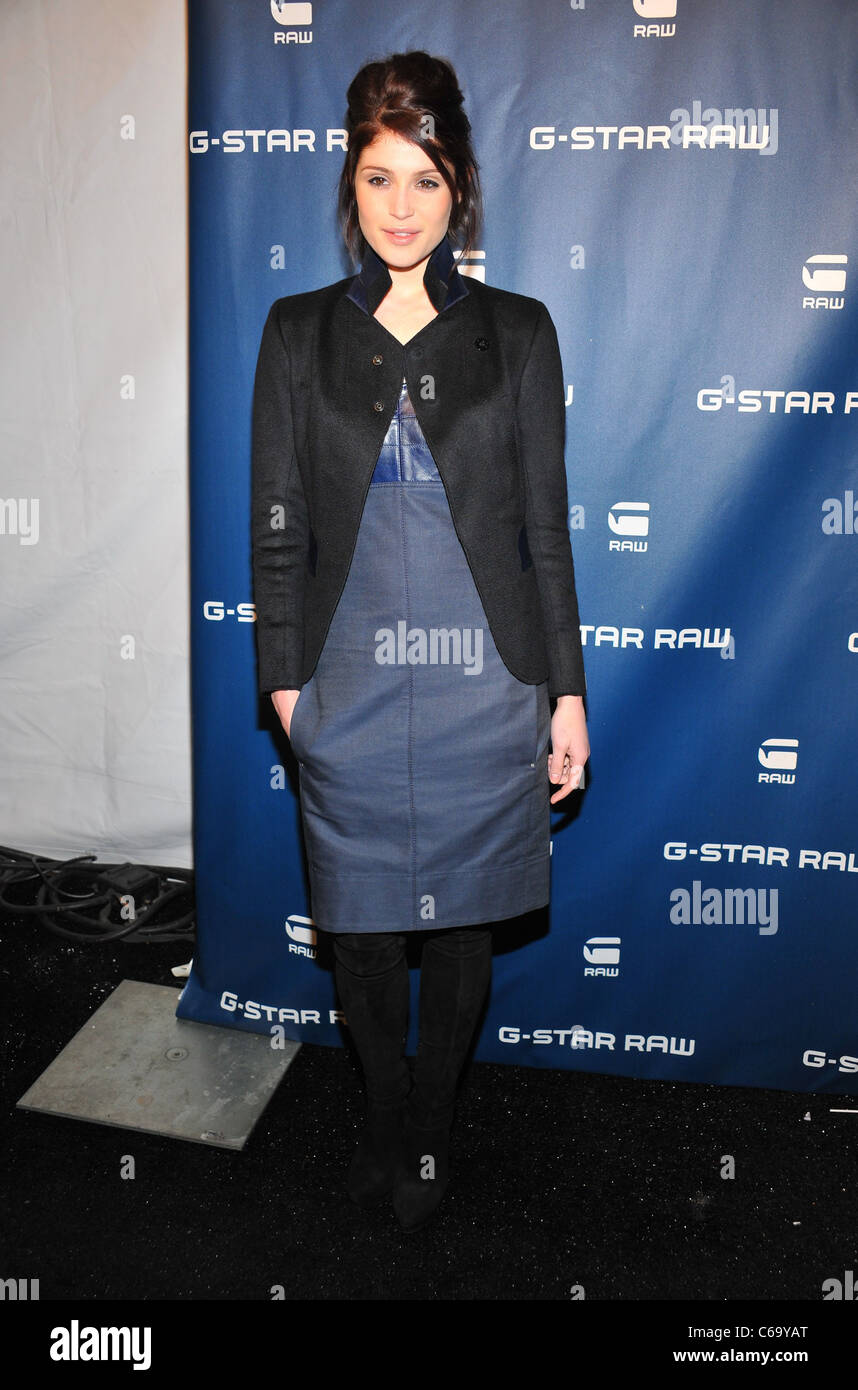 Gemma Arterton présents pour G-Star RAW Collection Automne/Hiver 2011  Fashion Show, Lincoln Center, New York, NY 12 Février Photo Stock - Alamy