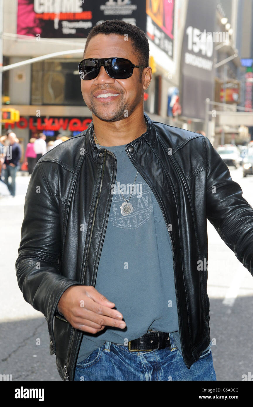 Cuba Gooding Jr. dans Times Square, dehors et environ pour la célébrité CANDIDS - THU, , New York, NY 12 mai 2011. Photo par : Ray Tamarra/Everett Collection Banque D'Images