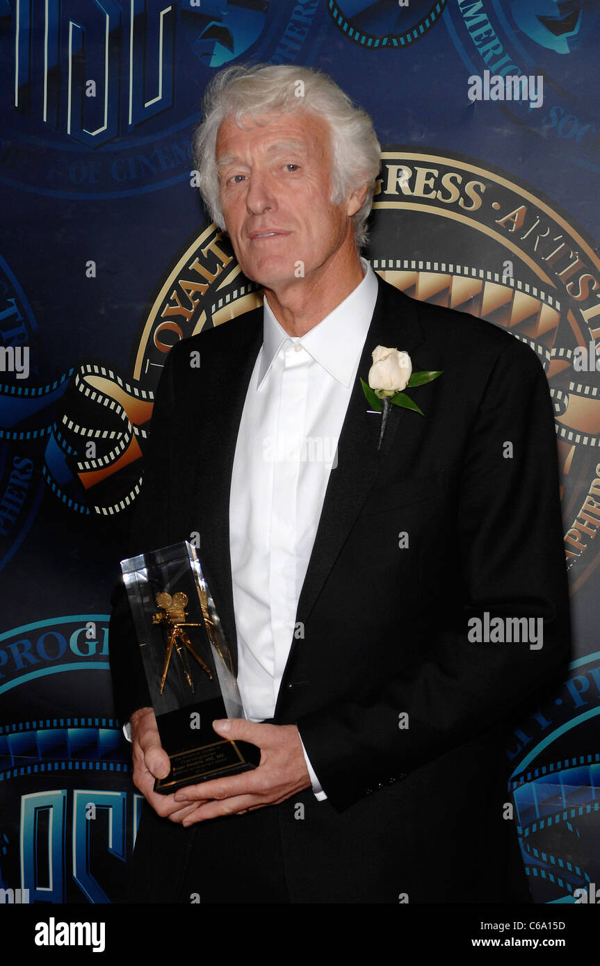 Roger Deakins présents pour 25e remise annuelle des Prix pour réalisations exceptionnelles de NCP, Hyatt Regency Century Plaza Hotel, Los Angeles, Banque D'Images