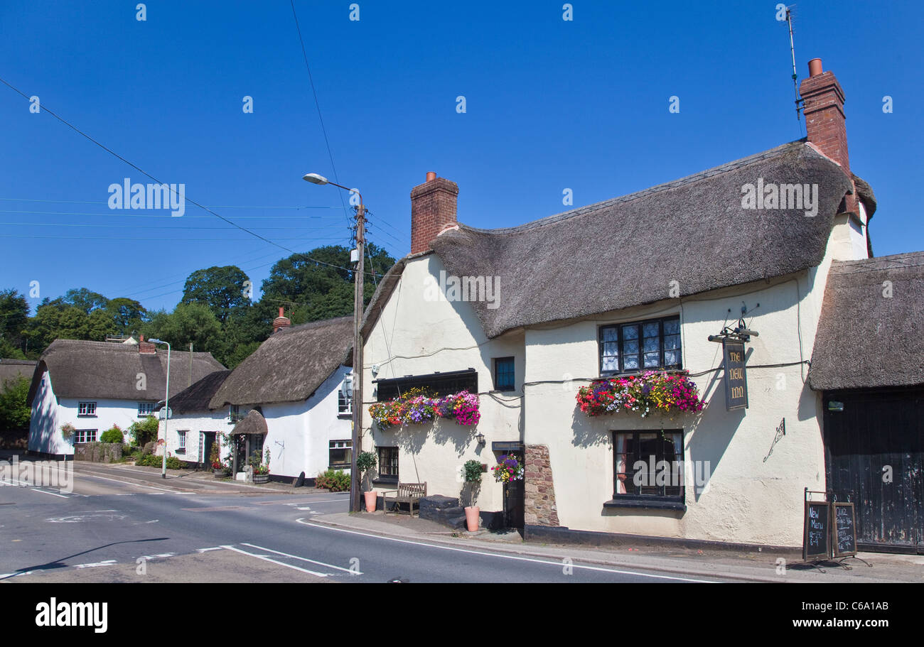 Le New Inn, Okehampton, Devon, Angleterre Banque D'Images