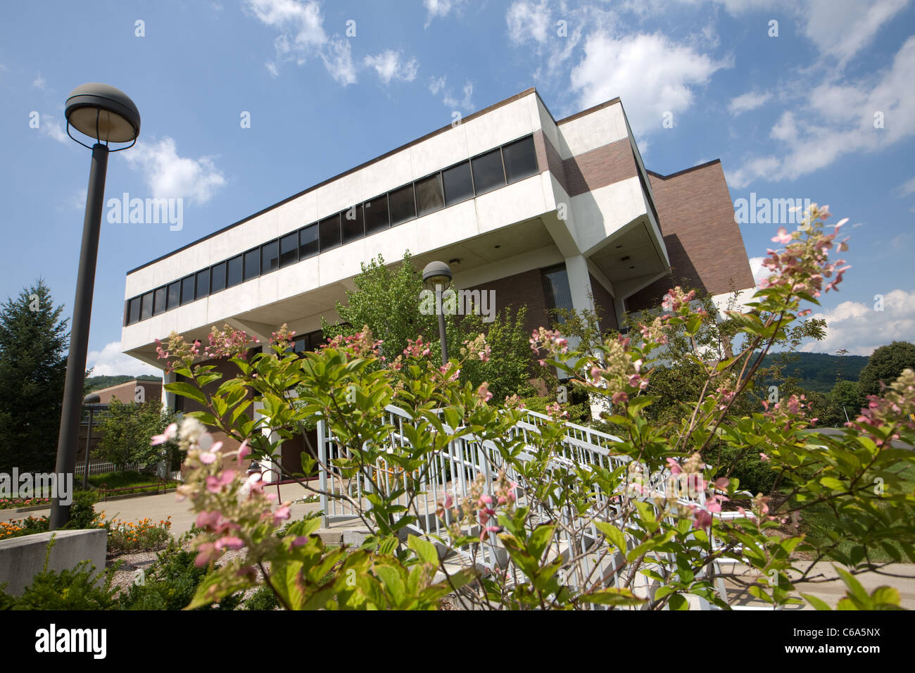 Bush Hall, SUNY Delhi, comté de Delaware, Catskills, l'État de New York Banque D'Images