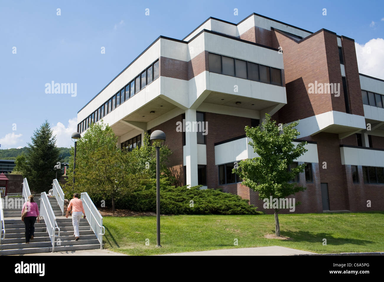 Bush Hall, SUNY Delhi, comté de Delaware, Catskills, l'État de New York Banque D'Images