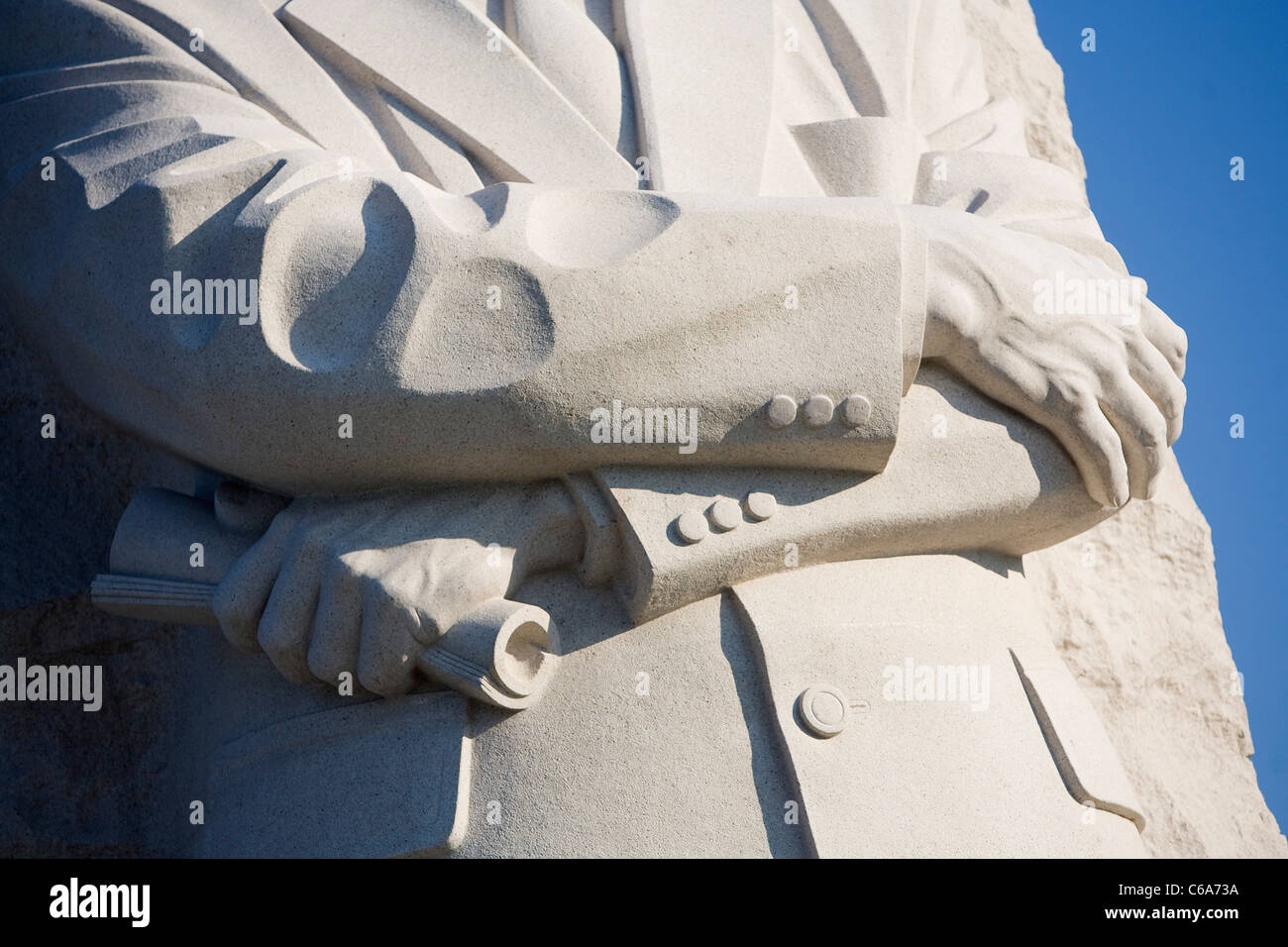 Le Martin Luther King Jr., mémorial sur le National Mall à Washington, D.C. Banque D'Images