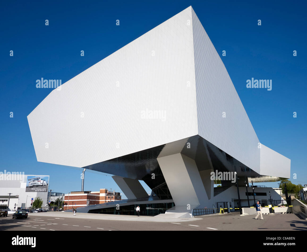 Musée Porsche à Stuttgart, Allemagne Banque D'Images