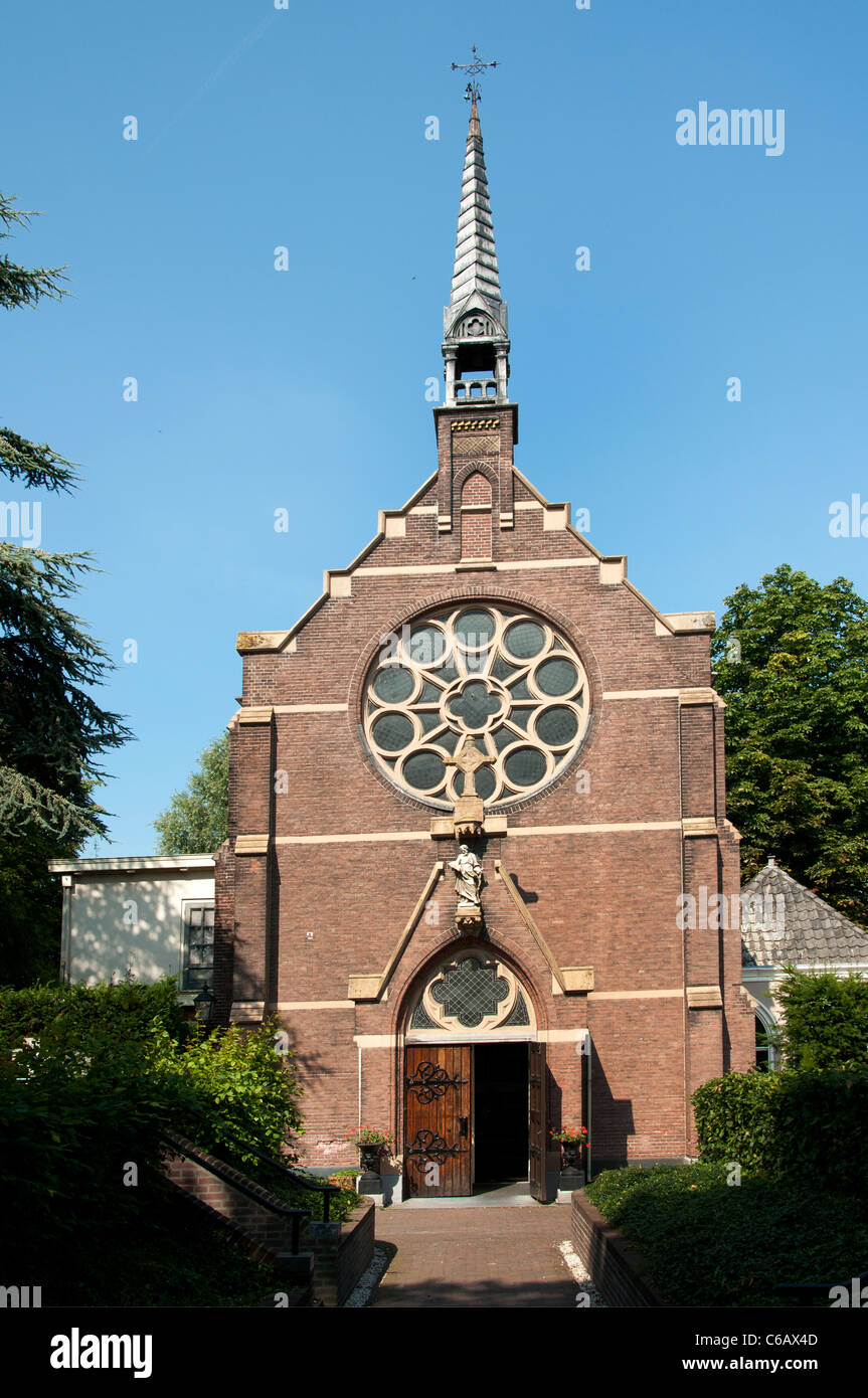 Cimetière catholique Begraafplaats Zijlpoort Leiden Pays-Bas Banque D'Images