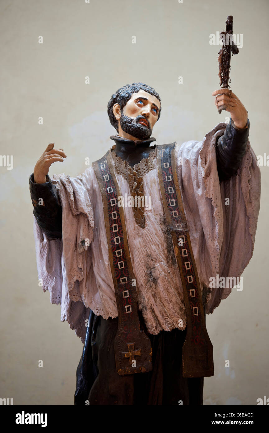 Les restes du corps st francis xavier bom jesus Banque de photographies