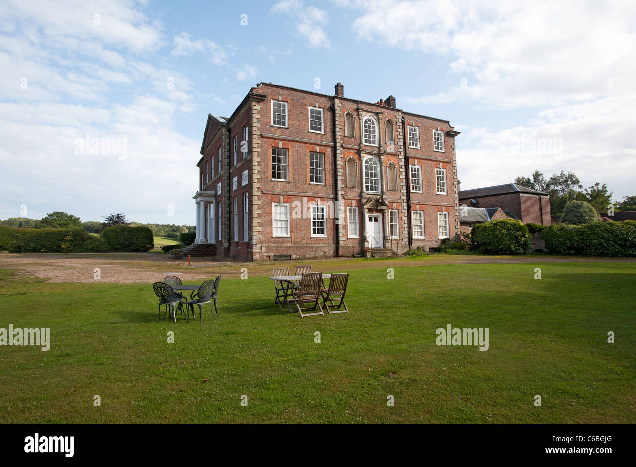 Lieu Herstmonceux, Nord Ouest de façade, East Sussex, England, UK Banque D'Images
