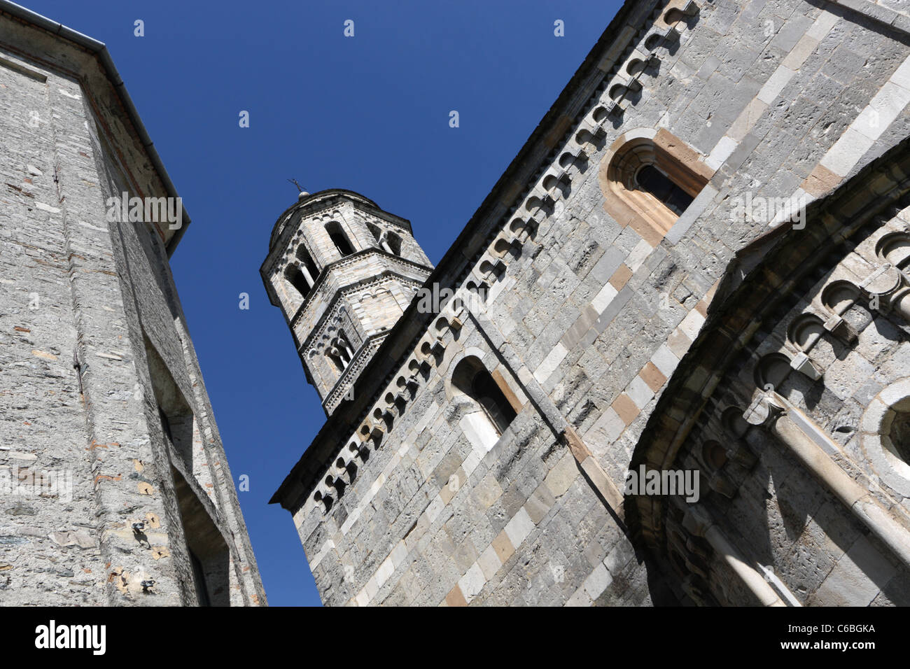 La Piazza del Duomo, Bergame, Lombardie, Italie Banque D'Images