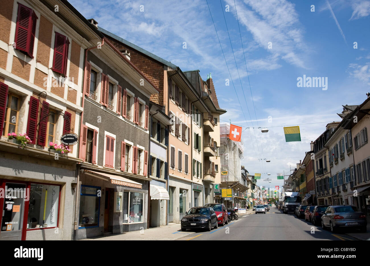 Village rolle lake geneva in Banque de photographies et d'images à haute  résolution - Alamy