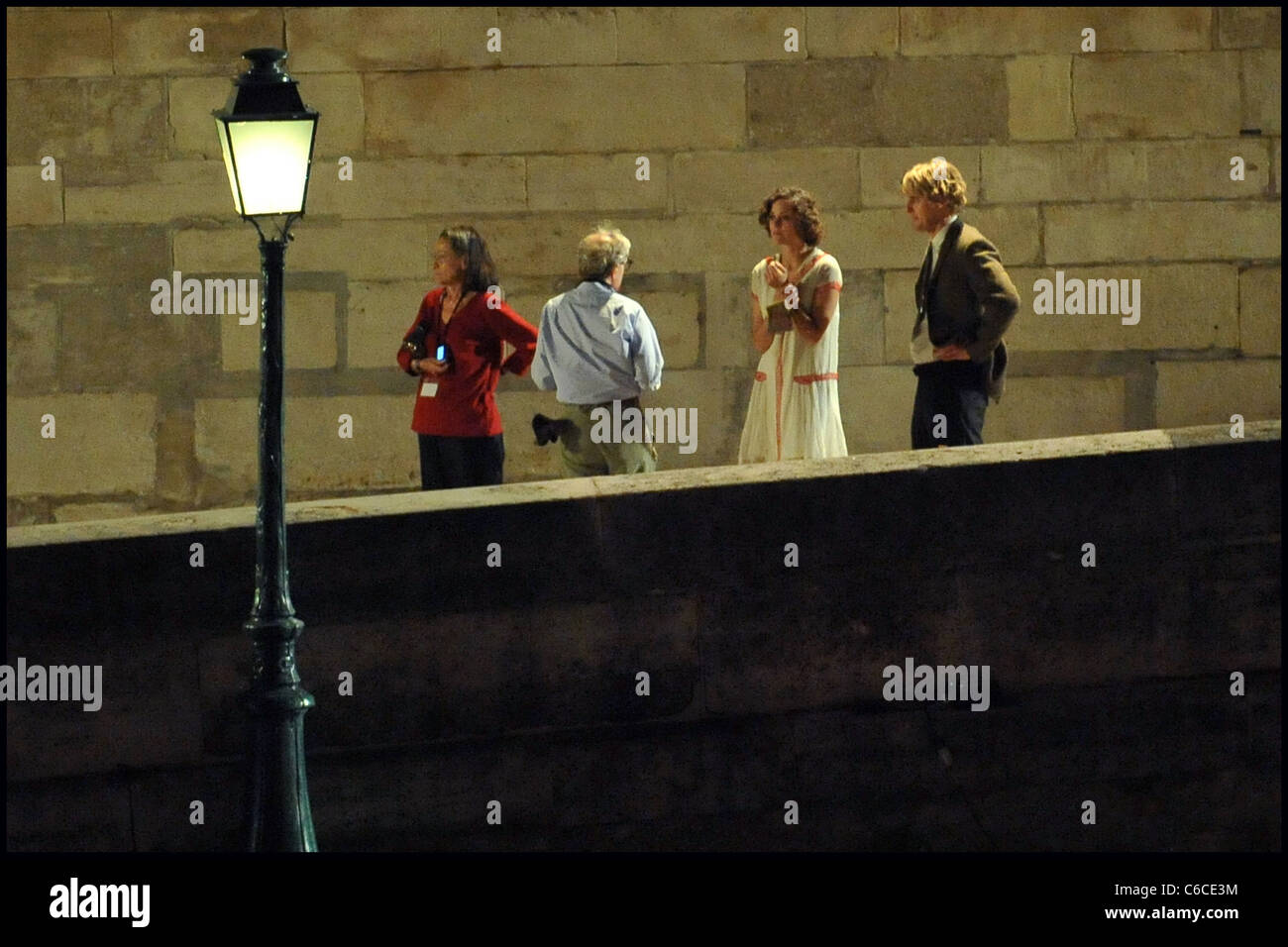 Woody Allen, Marion Cotillard et Owen Wilson sur le plateau de son ...