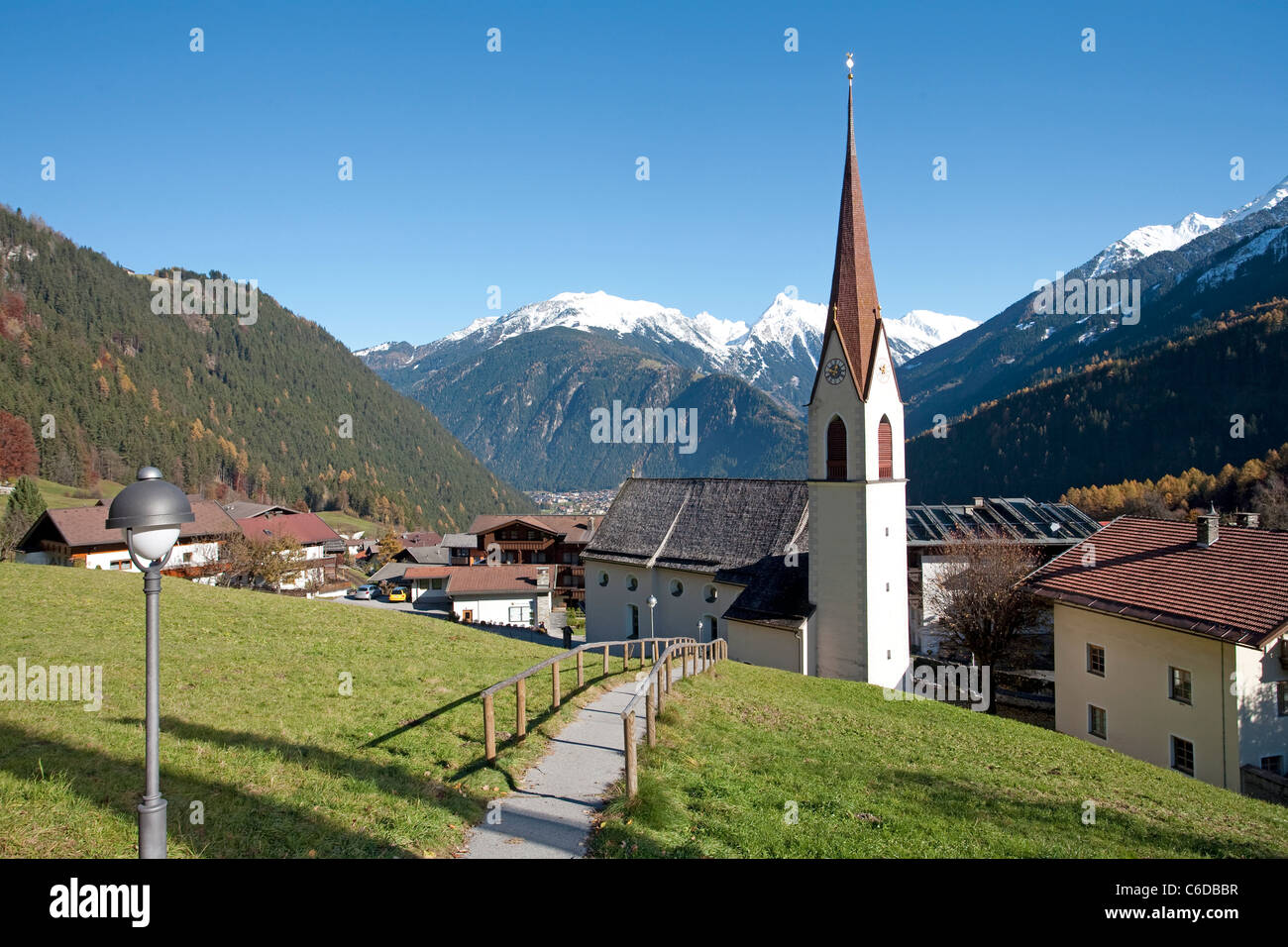 Église de Finkenberg, Église de Finkenberg Banque D'Images