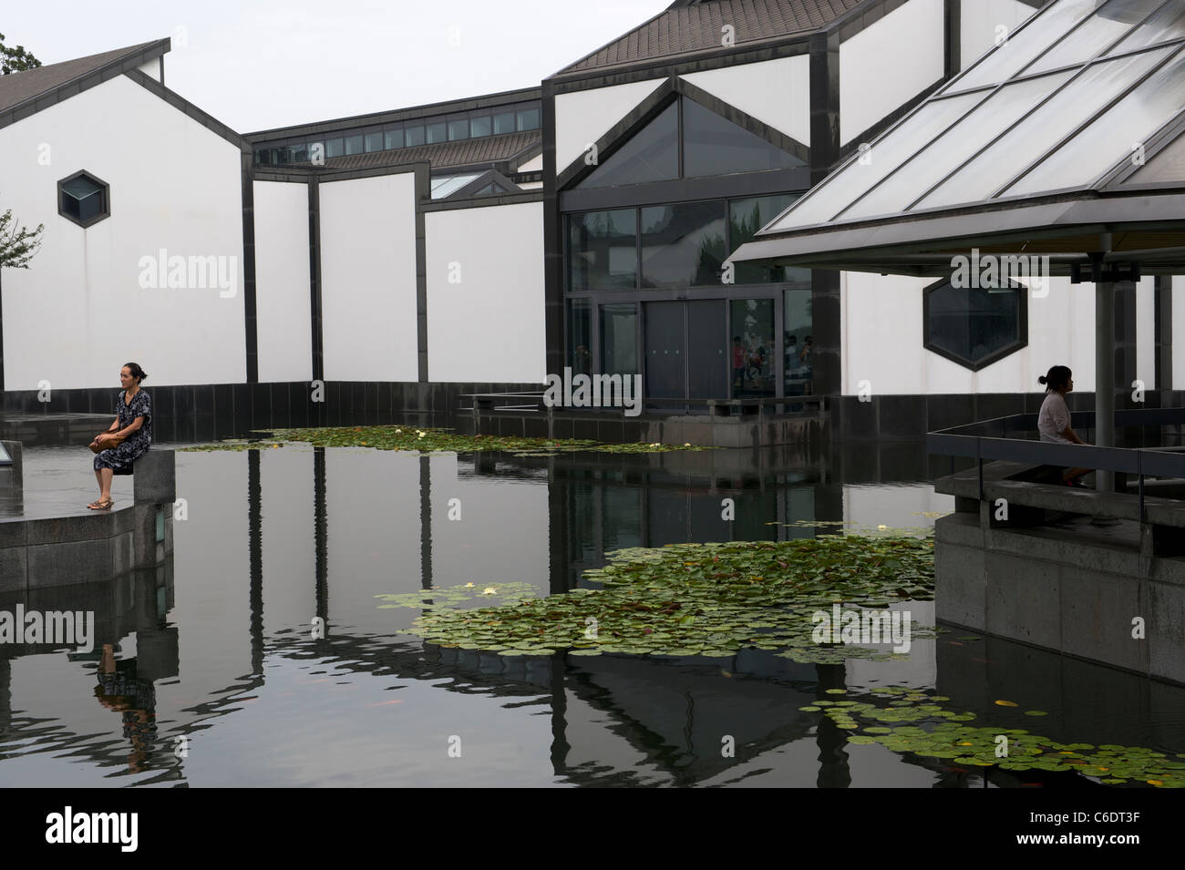 Suzhou Museum conçu par IM Pei,Beijing, Chine.12-Aug-2011 Banque D'Images