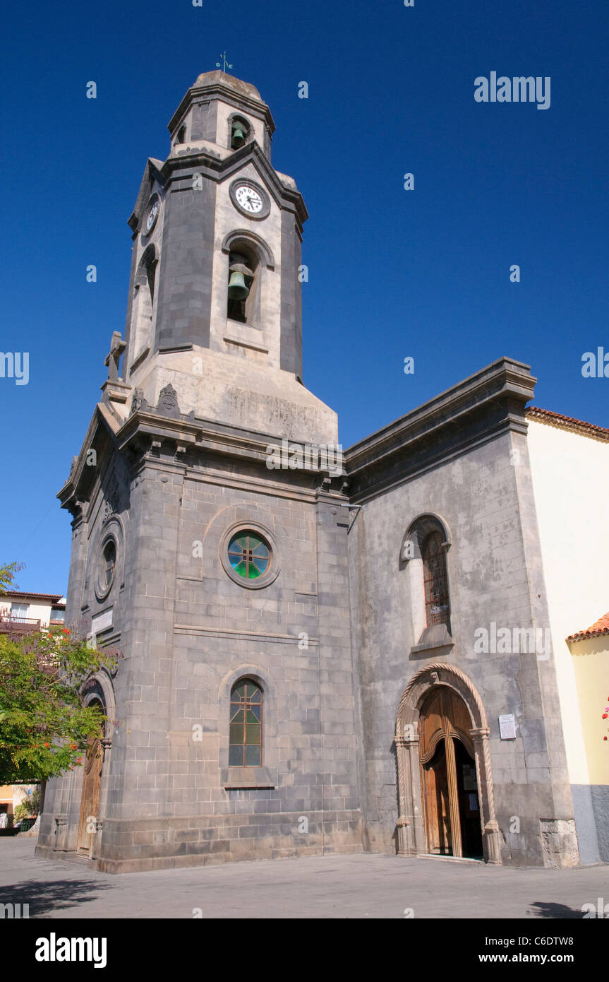 Nuestra Señora de la Peña de Francia, l'église de Puerto de la Cruz, Tenerife, Canaries, Espagne, Europe Banque D'Images