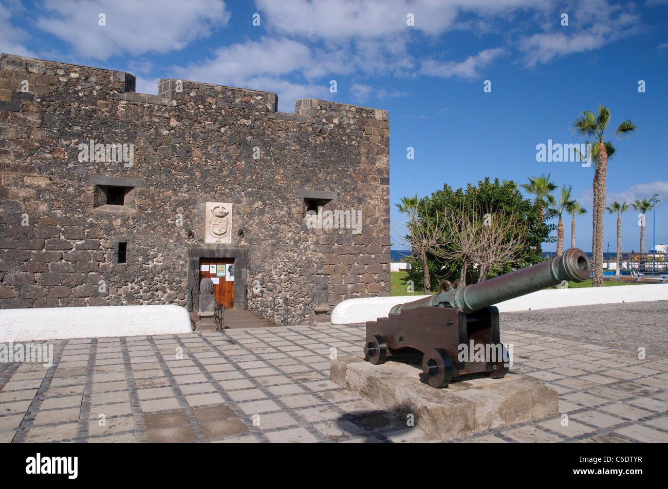 Castillo de San Felipe, Puerto de la Cruz, Tenerife, Canaries, Espagne, Europe Banque D'Images