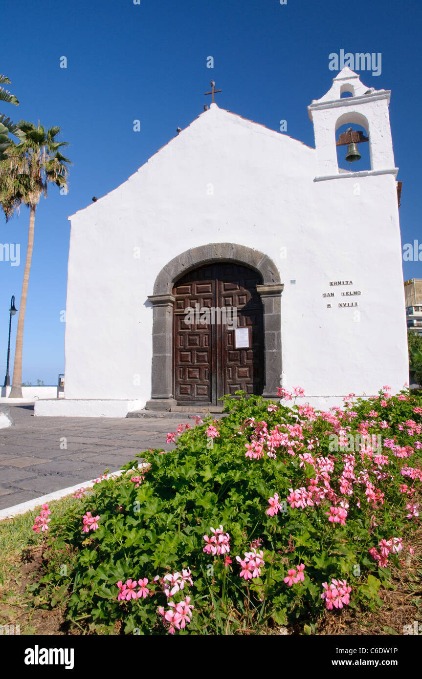 Chapelle San Telmo, Puerto de la Cruz, Tenerife, Canaries, Espagne, Europe Banque D'Images