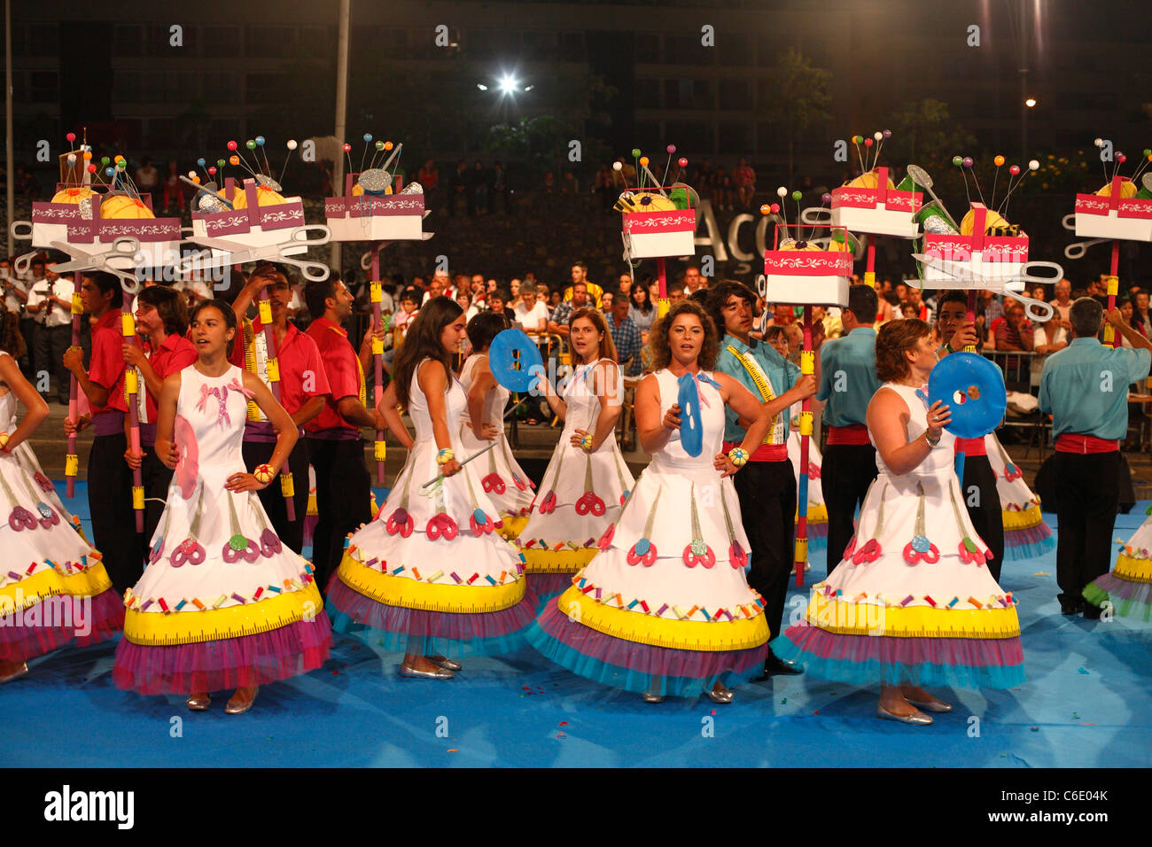 Sao Joao da Vila festival. Vila Franca do Campo, l'île de São Miguel, Açores, Portugal. Banque D'Images