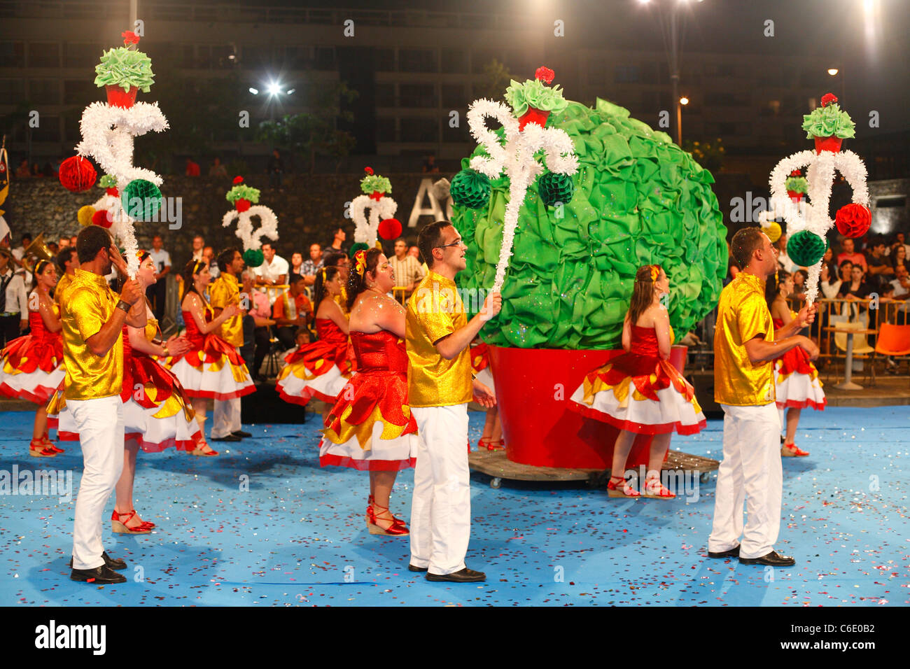Sao Joao da Vila festival. Vila Franca do Campo, l'île de São Miguel, Açores, Portugal. Banque D'Images