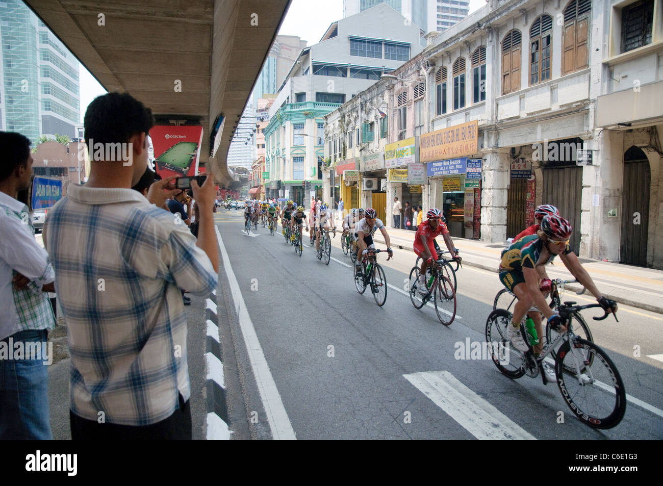 Coureurs à Langkawi Malaisie 2010, Kuala Lumpur, Malaisie, Asie du Sud, Asie Banque D'Images