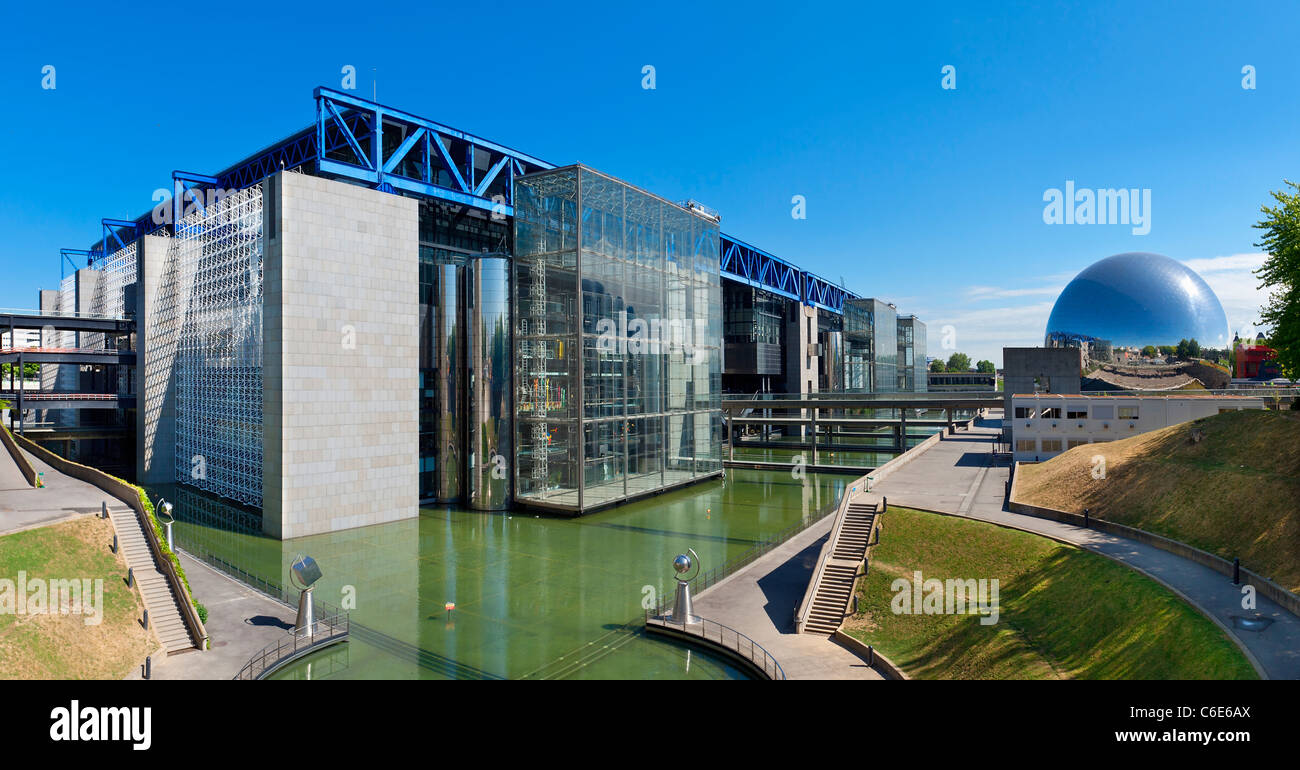 France, Paris (75), la Cité des Sciences et de l'industrie à La Villette Park Banque D'Images