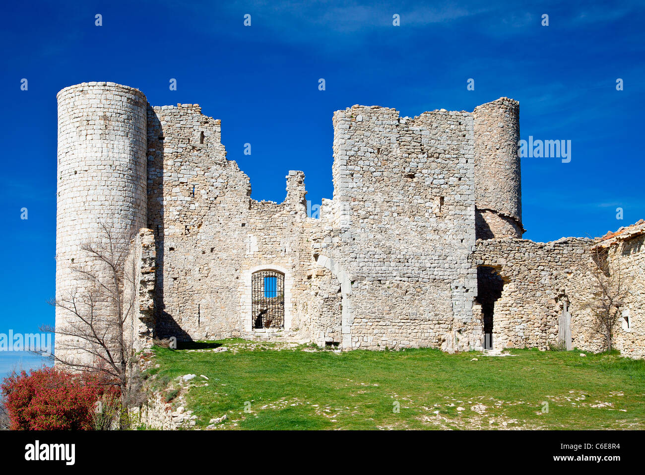Village de Bargeme Banque D'Images