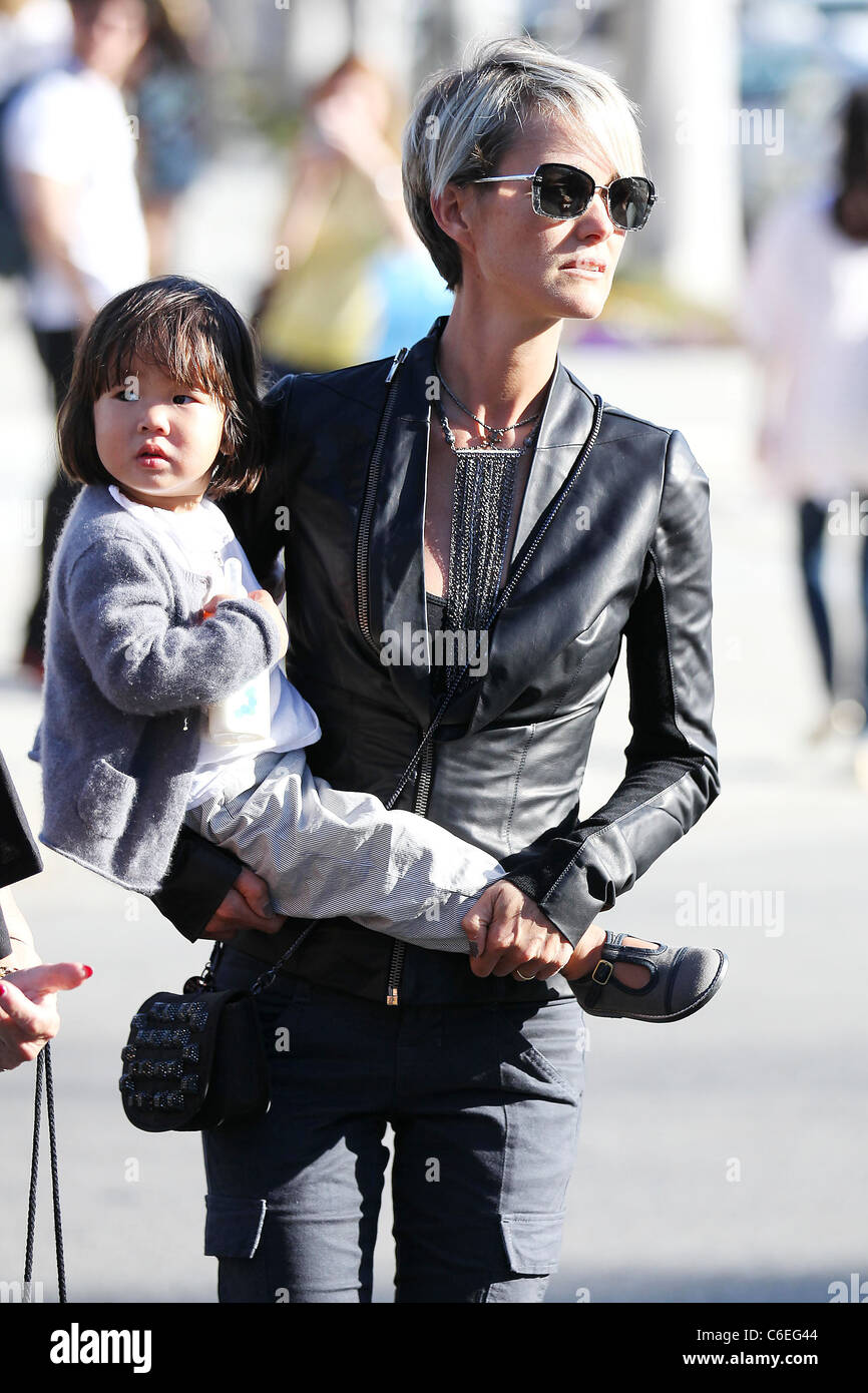 Johnny Hallyday Jade Odette Désirée Hallyday