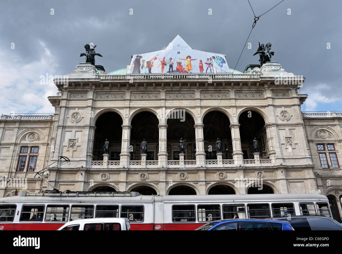 Opéra d'État de Vienne, Vienne, Autriche, Europe Banque D'Images