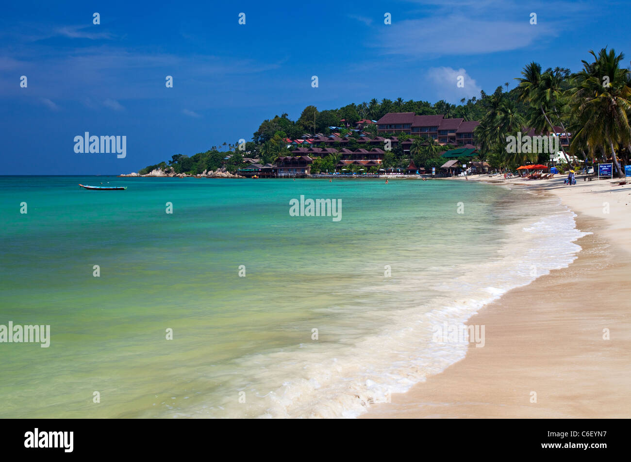 Hat Yao Beach, Ko Pha-Ngan, Thaïlande Banque D'Images