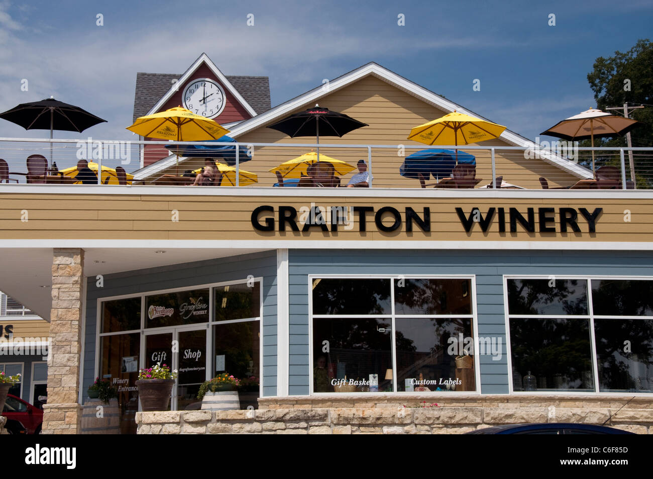 Cave au centreville de Grafton Grafton, New York qui est un arrêt sur