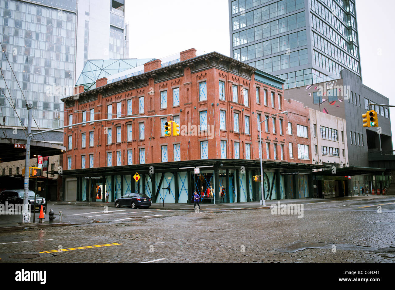 Diane von Furstenberg le magasin et atelier dans le Meatpacking district de New York Banque D'Images