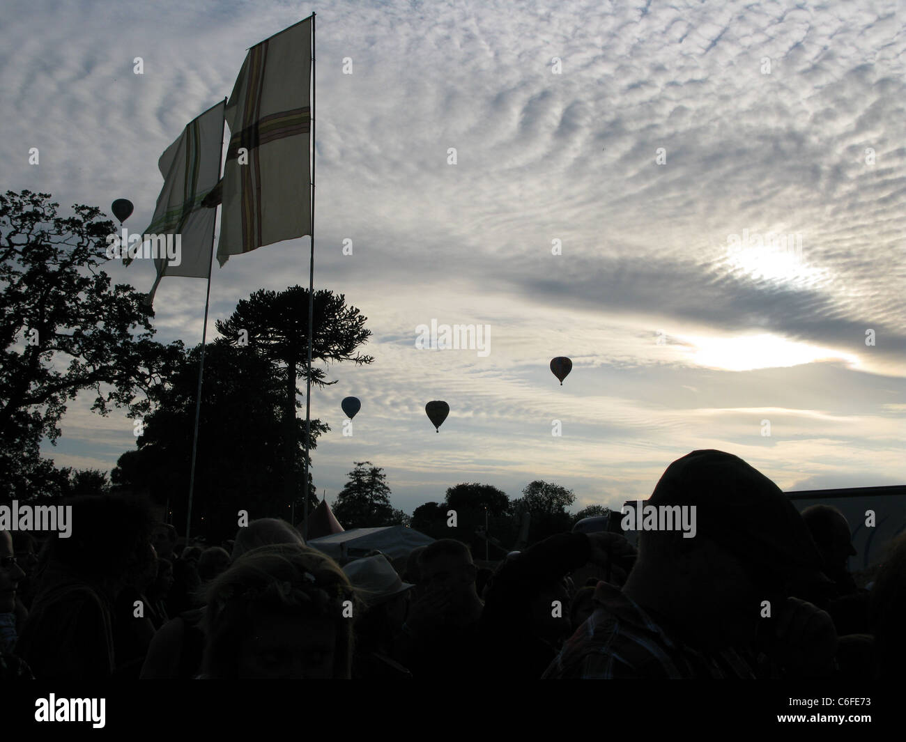 Cornbury Music Festival, Chadlington, Oxfordshire 2011 Banque D'Images