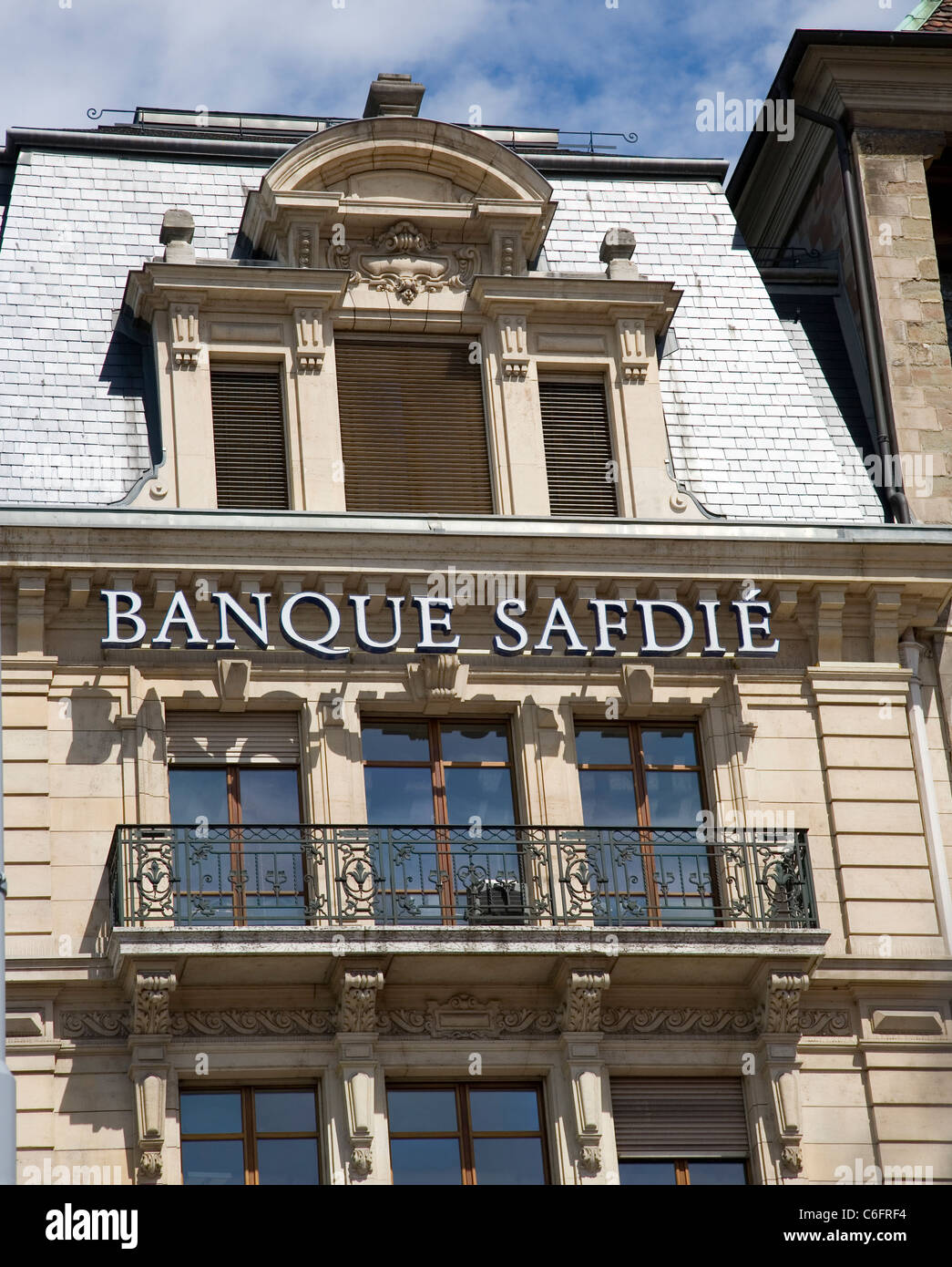 Banque Safdie à Genève Banque D'Images