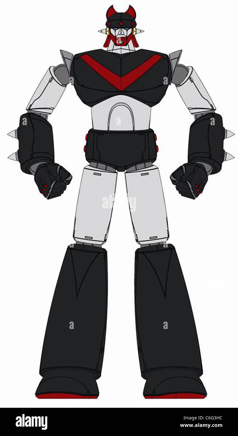 (Robotland Teakwon v Tower) de la Corée du Sud s'engage à construire, non pas un, mais deux parcs thématiques du robot. Outre le robot d'Incheon Banque D'Images