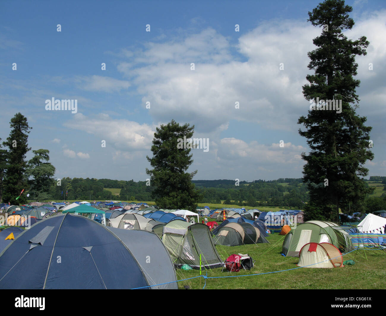 Cornbury Music Festival, Chadlington, Oxfordshire 2011 Banque D'Images