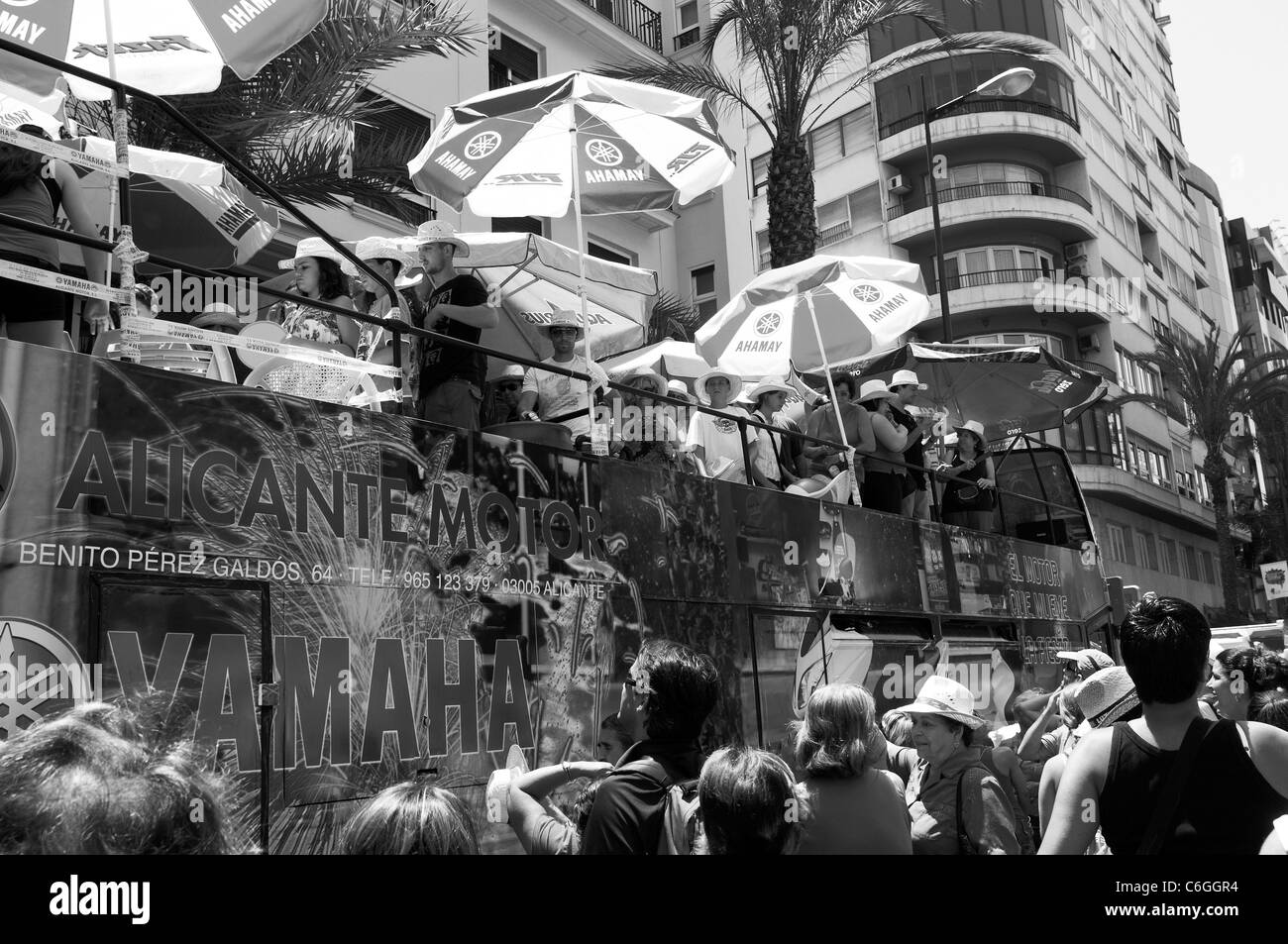 -Festival Fallas- Alicante (Espagne). Banque D'Images