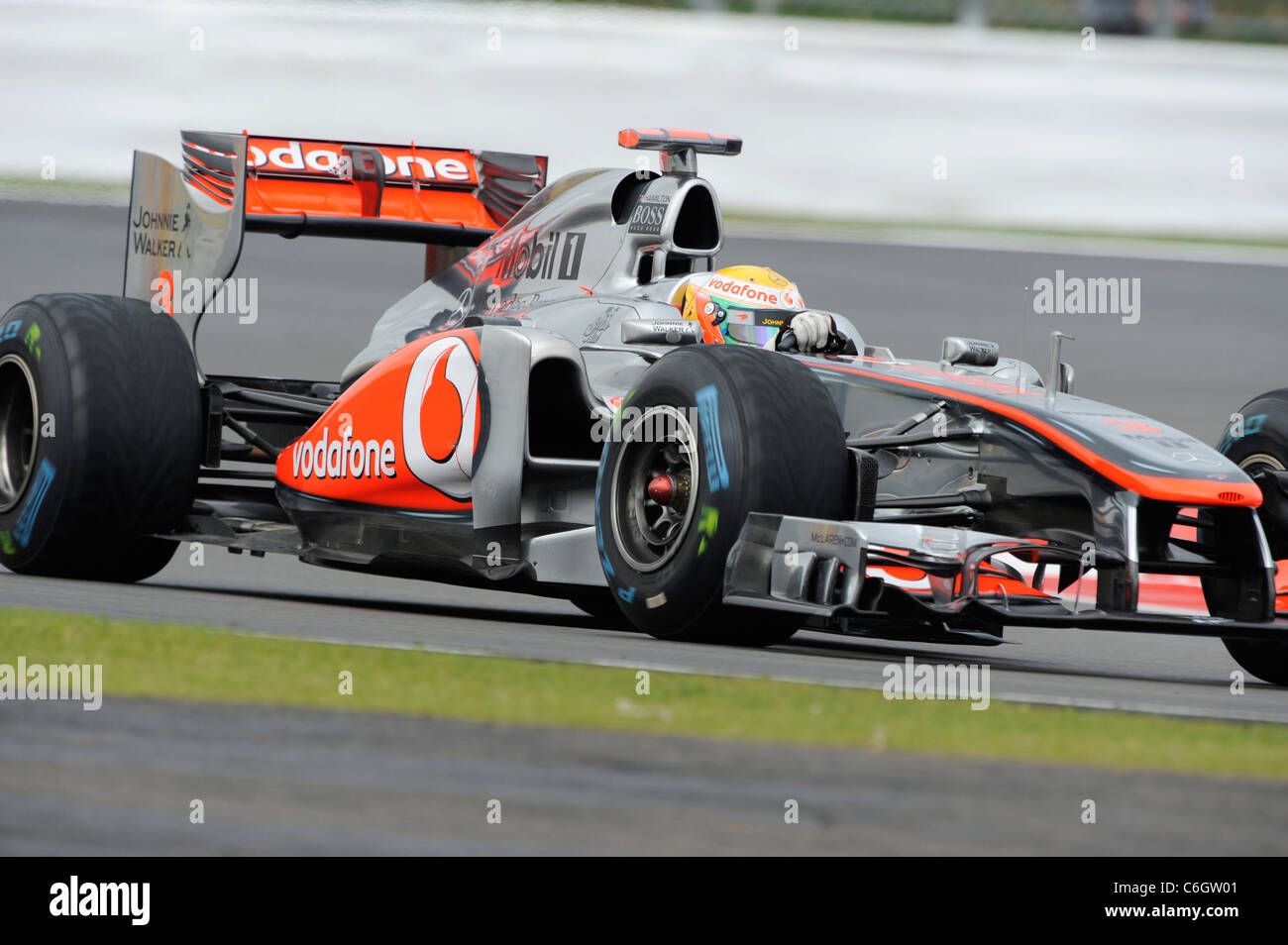 Mclaren mercedes lewis hamilton grand prix britannique silverstone ...