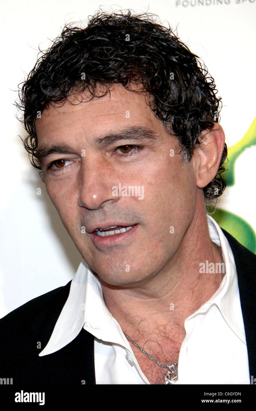 Antonio Banderas Premiere de 'hrærek pour toujours après" au cours de la 9e édition du Festival du film de Tribeca au Ziegfeld Theatre - Banque D'Images